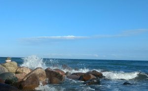 Ostsee bei Brodau - Ostwind